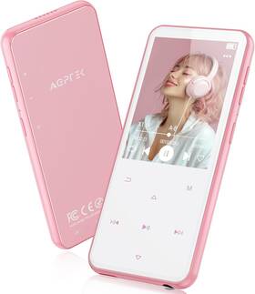 Agptek 313046349379 64gb Mp3 Player With Bluetooth M3 2.4 Inch Music Speaker And