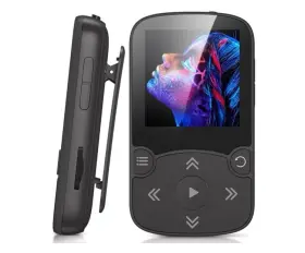Agptek 445042139111 64gb Mp3 Player With Clip A65 Bluetooth 5.3 Lossless Sound Fm Radio