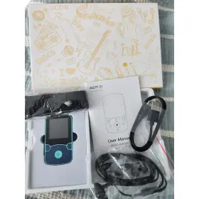 A65pl Agptek 64gb Mp3 Player With Clip Bluetooth Fm Radio Voice Recorder