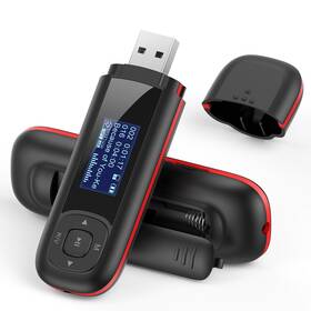 Agptek B0cd1fhy36 U3 Usb Stick Mp3 Player 40gb Music Supports Replaceable Aaa Batte