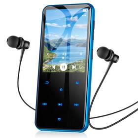Agptek B0f59syd7k 64gb Mp3 Player Bluetooth M3 2.4 Inch Music With Speaker Fm Radio