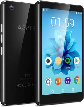Agptek Mt06sb 16gb Wifi Mp3 Mp4 Player With Bluetooth And 5mp Camera 4 Inch Touch Screen
