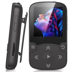 Agptek Smpa65plb-0fus 64gb Mp3 Player With Clip A65 Bluetooth 5.3 Lossless Sound Fm Ra