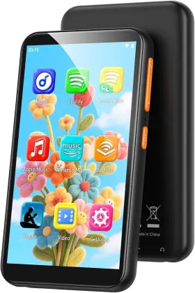 T07s Agptek 16gb Mp3 Player For Kids Wifi 4ftft Music And Free 64gb Tf Card