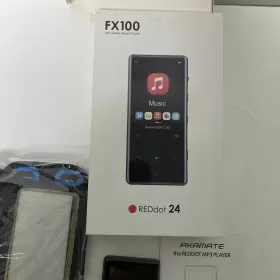 Fx100 Akamate The Reddot Mp3 Player Black Bluetooth Voice Recorder Music