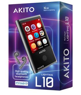 Akito 196271985648 L10 Kosher Mp3 Player - 16gb
