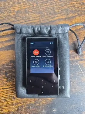Ap60 Am/fm Hidizs Black Mp3 Hi-res Bluetooth Digital Audio Player Used