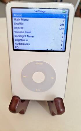Apple 002ll Ipod 5th Gen Ma002ll 2005 Click Wheel White 30gb Media Video Tested Works
