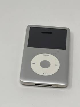 Apple 039117253210 Ipod Classic 6th Generation 80gb A1238 Silver Mp3 Player Engraved B0950