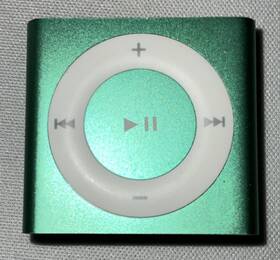Apple 085909354542 Ipod Shuffle 4th Gen 2gb Blue Teal Untested As Is Vintage
