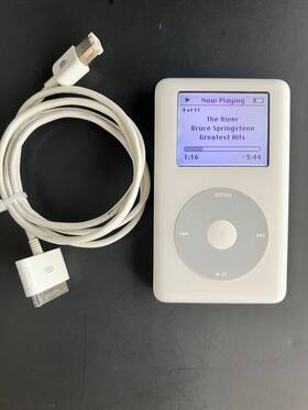 Apple 1059 Ipod Classic 4th Generation 20gb White Battery Wonftt Hold Charge A1059