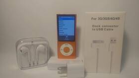 Apple 23152 Ipod Nano 5th Generation 8 With 16gb Of Storage Orange
