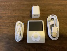 323232 Apple Ipod Nano 3rd Generation 4gb Storage Capacity Silver Color