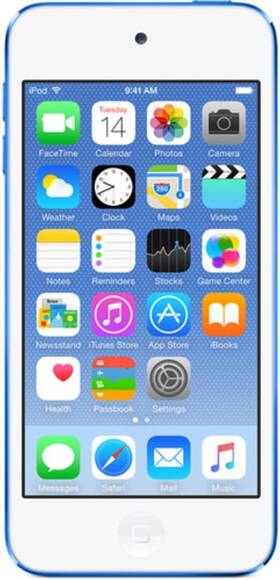 Apple 3a650ll/a Ipod Touch 6th Generation 16gb Blue New Open Box