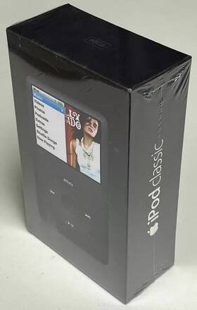 Apple 454810 Sealed Rare Ipod Classic 6th Generation 80gb Black Mb147ll/a A1238
