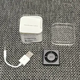 5436 Apple Ipod Shuffle 4th Generation 2gb Of Storage Grey Black Music Player