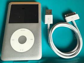 Apple 705911619999 Tested Ipod Classic 6th Generation Silver 80 Gb 21 Hour Playback Works