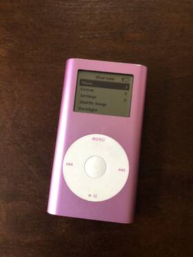 Apple 718908091777 Ipod Mini A1051 6 Gb - 2nd Generation Pink Vg Excellent Tested Works