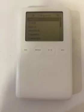 Apple 718908472088 Ipod Classic 3rd Generation White 15 Gb Works Great