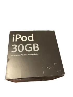 Apple 718908472118 Ipod Classic 3rd Generation White 30 Gb Untested As Is