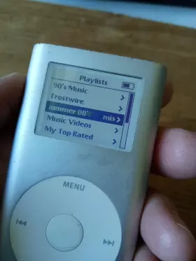 Apple 718908620533 Ipod Mini 1st Gen Silver 4gb A1051 1990s-00s Songs