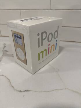 Apple 718908620540 Rare Gold Ipod Mini M9437ll/a 4gb Unopened Brand New Factory Sealed Collectible