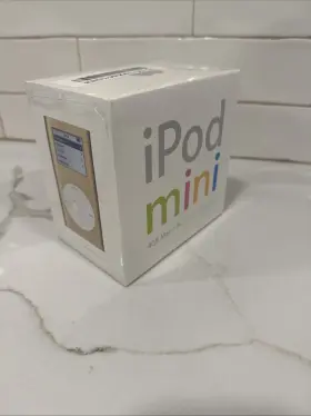 Apple 718908620540 Rare Gold Ipod Mini M9437ll/a 4gb Unopened Brand New Factory Sealed Collectible