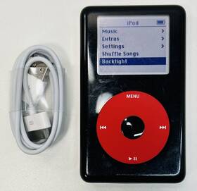 Apple 718908885741 Ipod Classic 4th Generation U2 Special Edition Black/red 20 Gb Free Ship