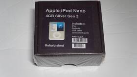 Apple 784090090997 Ipod Nano 3rd Generation Silver 4gb Ma978ll/a Refurbished Sealed