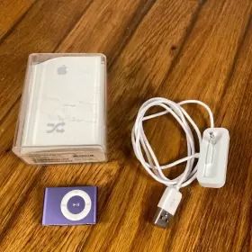 Apple 885909186624 Ipod Shuffle Purple 2nd Generation 1gb Mp3 Player In Box Read