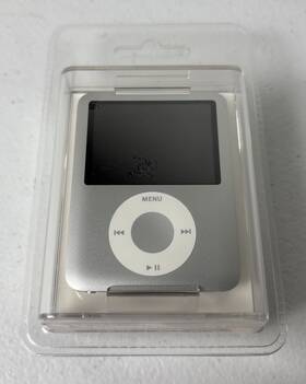 Apple 885909187546 Ipod Nano 3rd Generation 4gb Silver Mb245ll/a A1236 New Sealed In Package