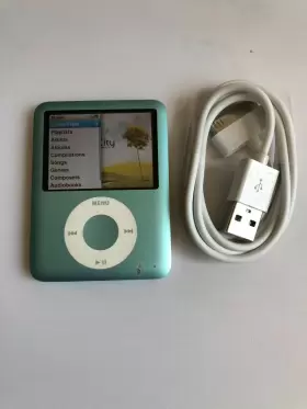 0520 Apple 885909188550 Ipod Nano 3rd Generation Green 8gb #0520