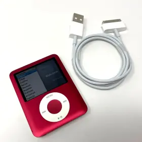 Apple 885909189069 Ipod Nano 3rd Generation Product Red 8gb A1236 Mb257ll/a - Tested Working