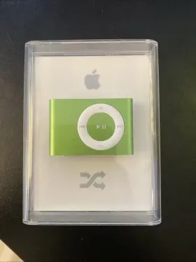 Apple 885909267965 Ipod Shuffle 2nd Generation Green 1gb A1204 Mp3 Player New Factory Sealed