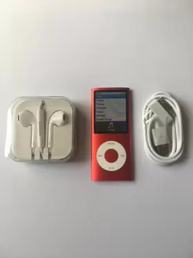Apple 885909279265 Ipod Nano 4th Generation Chromatic Red 16gb