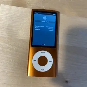 Apple 885909308002 Ipod Nano 5th Generation 8gb Metallic Orange A1320 Tested Working