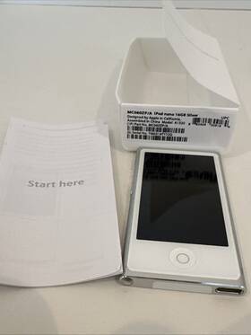 Apple 885909309184 Ipod Nano 7th Gen 16gb Silver