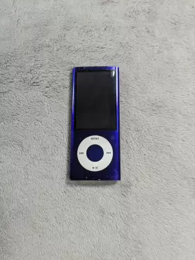 Apple 885909309894 Ipod Nano 5th Generation 16gb Blue A1320 - Needs Battery Replaced