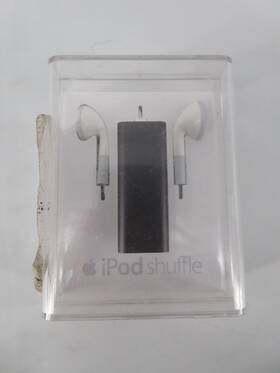 Apple 885909363995 New - Ipod Shuffle 3rd Generation 4gb Black Mc164ll/a A1271 Sealed