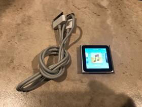 Apple 885909424573 Ipod Nano 6th Generation Silver 16 Gb Works Great A669