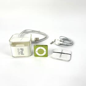 Apple 885909433278 Ipod Shuffle 4th Gen 2gb Green A1373 - Cib Complete Tested Working Y2k