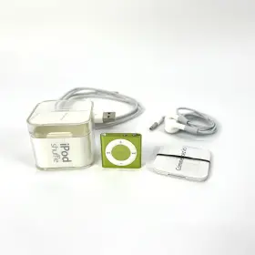 Apple 885909433278 Ipod Shuffle 4th Gen 2gb Green A1373 - Cib Complete Tested Working Y2k