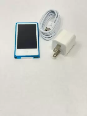 B0785 Apple 885909564910 Ipod Nano 7th Generation 16gb A1446 Blue Mp3 Player Engraved