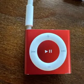 Apple 885909614370 Ipod Shuffle 4th Gen - Product Red Good Condition Free Usb-c Adapt