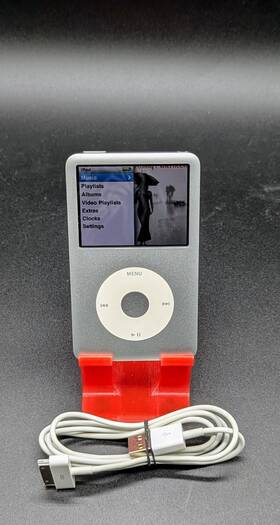 Apple 8k146hla9zs Ipod A1238 2008 7th Generation 160gb White Charges Holds Charge