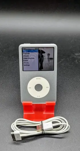 8k146hla9zs Apple Ipod A1238 2008 7th Generation 160gb White Charges Holds Charge