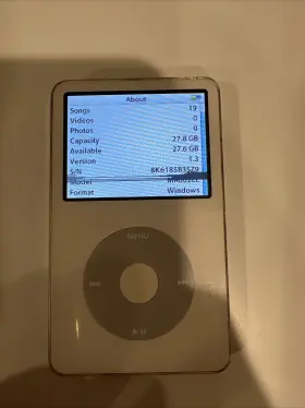A002ll Apple Ipod Video 30 Gb White