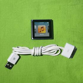 Apple A1366/mc694ll Ipod Nano 6th Generation 16gb Gray