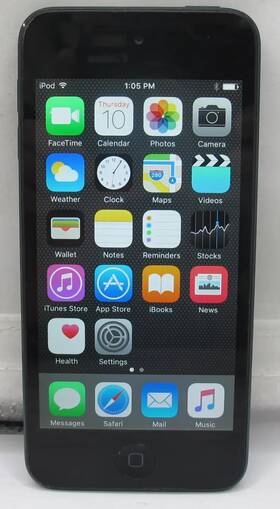 Apple A1421 Md723ll/a Ipod Touch 5th Generation 32gb - Good Working