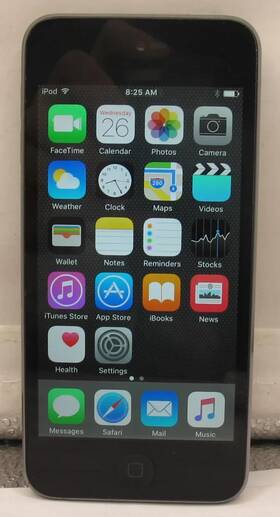 Apple A1421 Me978ll/a Ipod Touch 5th Gen 32gb Space Gray - Good Working
